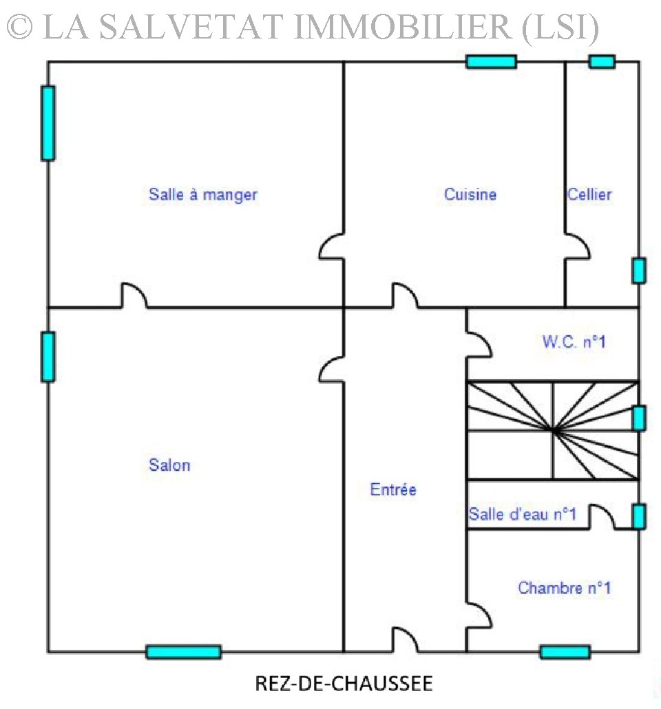 Vente maison-villa - BALMA<br>188 m², 6 pièces