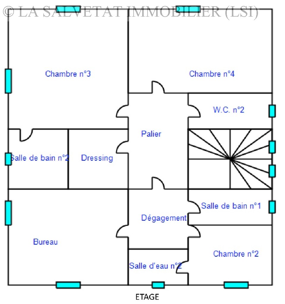 Vente maison-villa - BALMA<br>188 m², 6 pièces