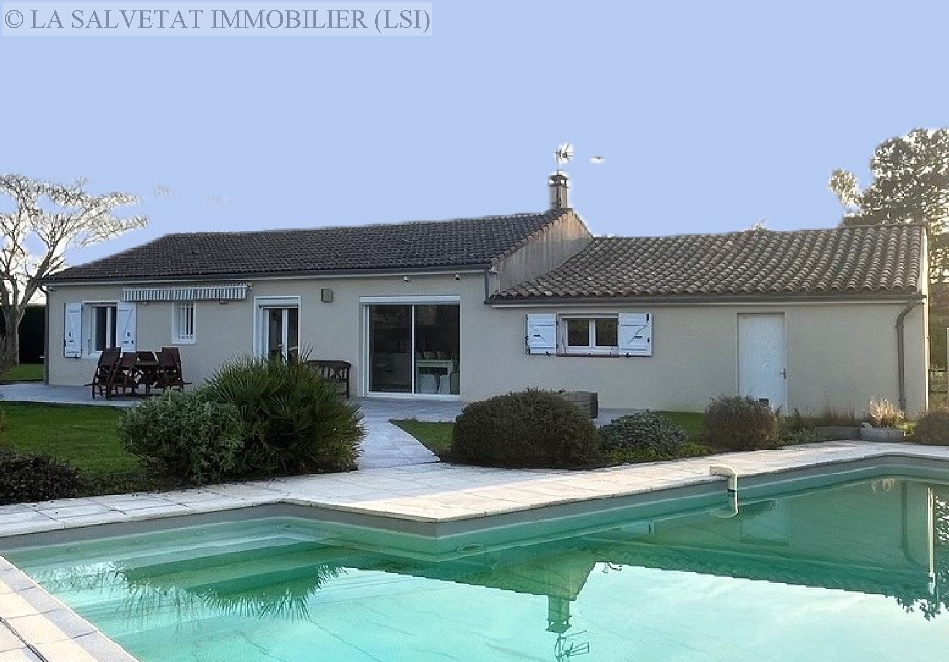 Vente maison-villa - FONTENILLES<br>122 m², 5 pièces