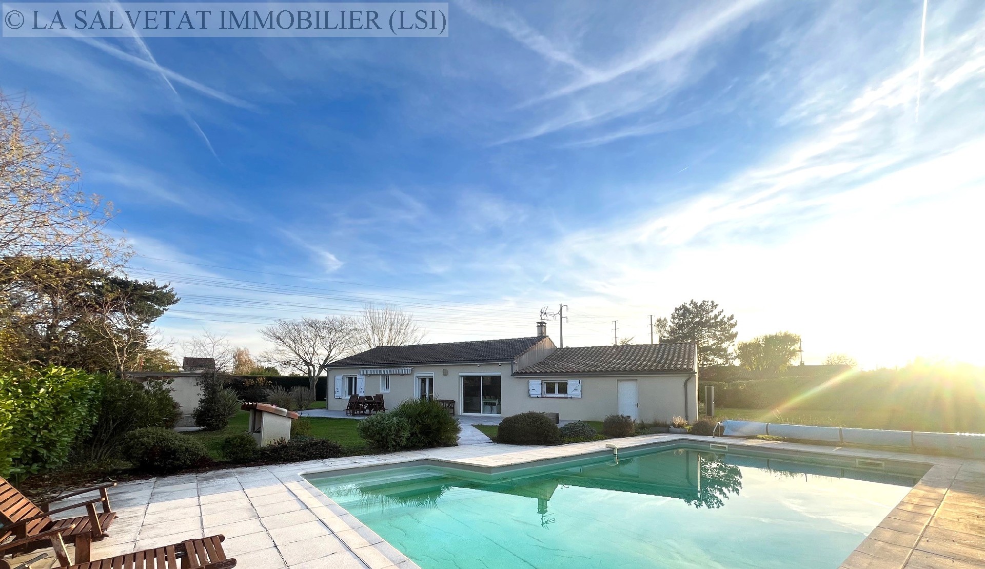 Vente maison-villa - FONTENILLES<br>122 m&sup2;, 5 pièces